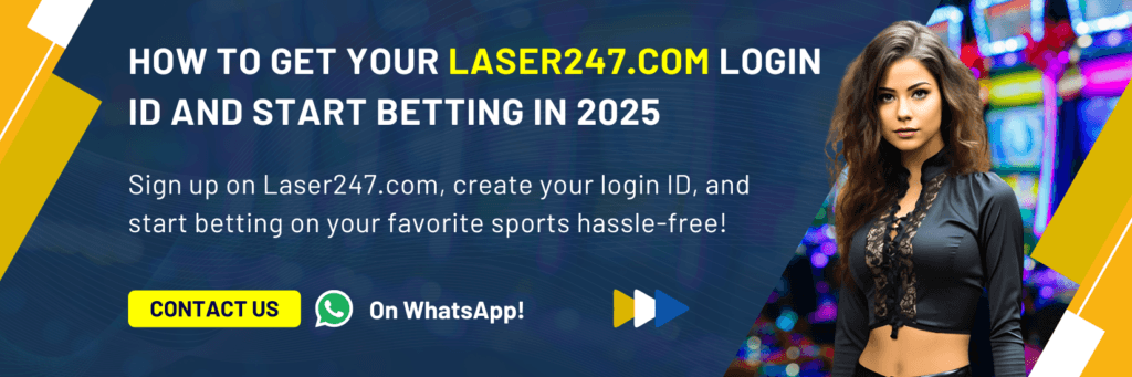 Claim Your Laser247 Betting Login ID and Start 2025