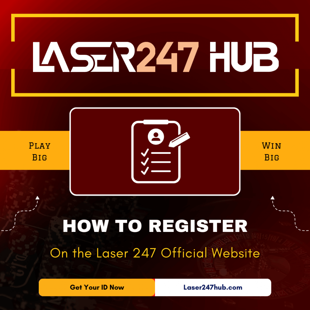 How to Register on the Laser 247 Official Website
