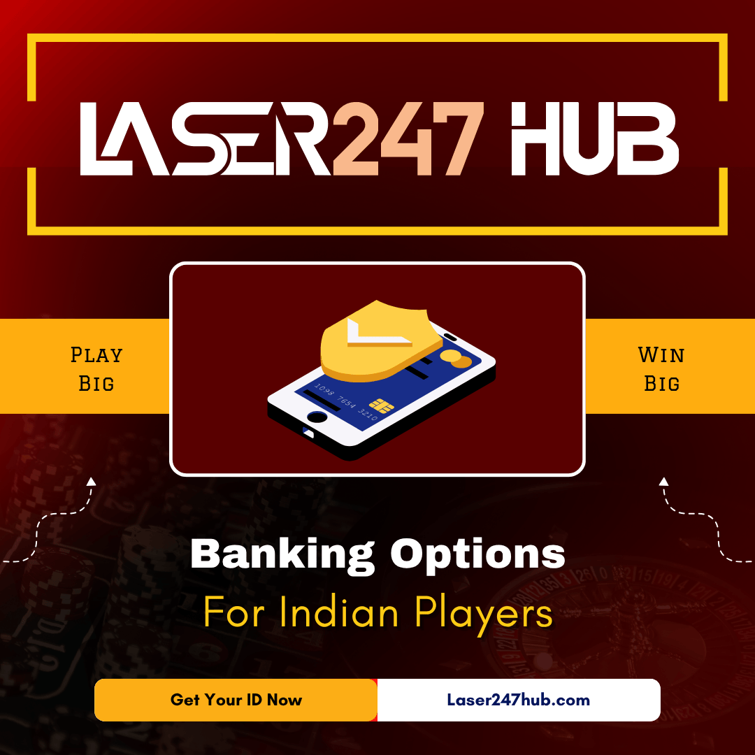 Banking options for Indian players using UPI, net banking and e-wallets